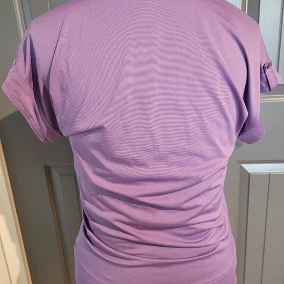 Short sleeve purple top - Picture 2 of 6